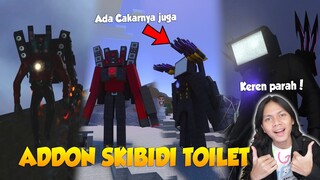 UPDATE BARU MOD SKIBIDI TOILET MINECRAFT !!! Akhirnya Ada TITAN TV Versi Paling Terbaru