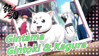 [Gintama / Sadaharu / Gintoki & Kagura] Orang itu kelihatannya sangat menyukainya