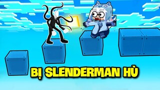 MEOWPEO BỊ SLENDERMAN HÙ SUÝT VỠ TIM TRONG MAP PARKOUR KINH DỊ MINI WORLD MINI GAME