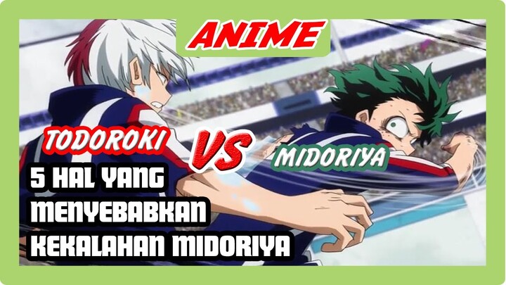 5 PENYEBAB MIDORIYA KALAH DARI TODOROKI SHOTO !!! Boku No Hero Academia Eps 10 S2