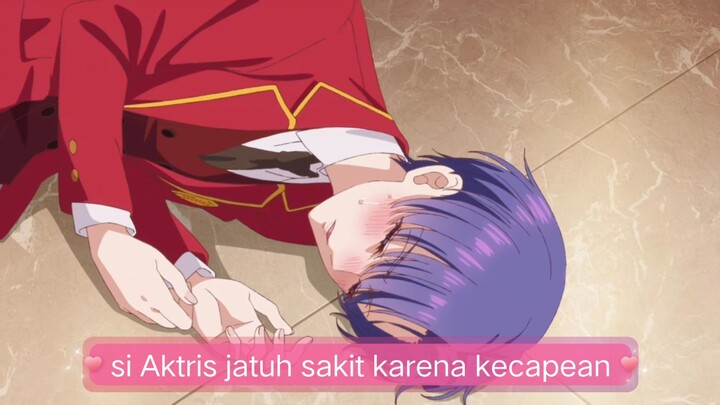 #KompetisiKreasiUnggahan3 , ketika pulang si Aktris jatuh gara2 sakit