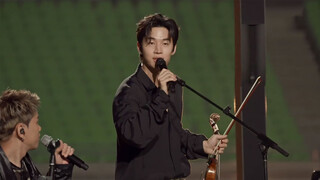 Henry covers "Viva La Vida" with many other Korea stars