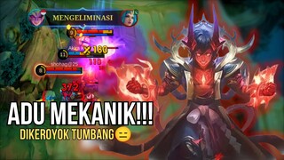Ngakak!!! Sok Adu Mekanik, Dikeroyok Malah Tumbang😑