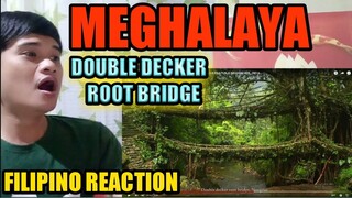 SPECTACULAR WATERFALLS & LIVING ROOT BRIDGES IN MEGHALAYA STATE NORTHEAST INDIA | FILIPINO REACTION