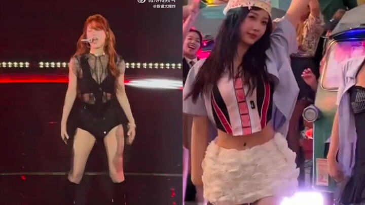 Zhao Lusi vs. Yu Shuxin: Black Veil Brides vs. Para Para Sakura — Yu Shuxin wins again, and it’s a t