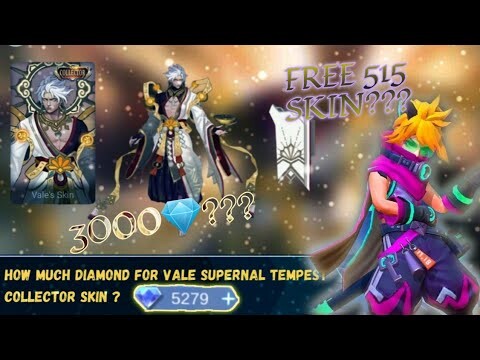 HOW MUCH 💎/DIAMONDS FOR MAY VALE'S COLLECTOR SKIN SUPERNAL TEMPEST IN GRAND COLLECTION EVENT | MLBB
