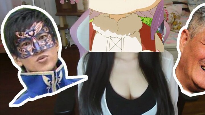 The UP master imitated the live broadcast of Her Highness Qiao Biluo and changed the GIF she liked =