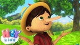 Pinocchio | Poveste in romana | Desene animate cu Pinocchio | HeyKids