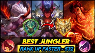 10 BEST JUNGLER HEROES SEASON 32 (2024) - Mobile Legends Tier List