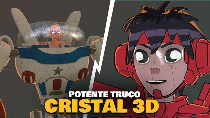 CREA CRISTAL 3D fácilmente
