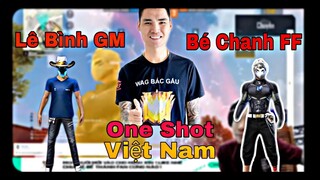 FreeFire | Trận Solo Cực Gắt Giữa Lê Bình Gaming Và BéChanh - Solo One Shot M1014 VIỆT NAM !