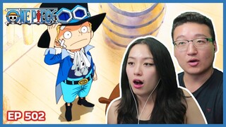 SABO SETS SAIL! 🏴‍☠️ | One Piece Episode 502 Couples Reaction & Discussion