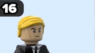 Bangunan Lego: Model Lego Trump dalam berbagai ukuran