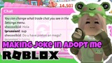 ROBLOX Adopt Me : Making Joke in Adopt Me?That Was Fun Tho!