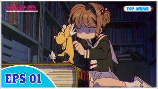 Thủ Lĩnh Thẻ Bài - Tập 1: Sakura Và Quyển Sách Ma Thuật | Cardcaptor Sakura Eps 01