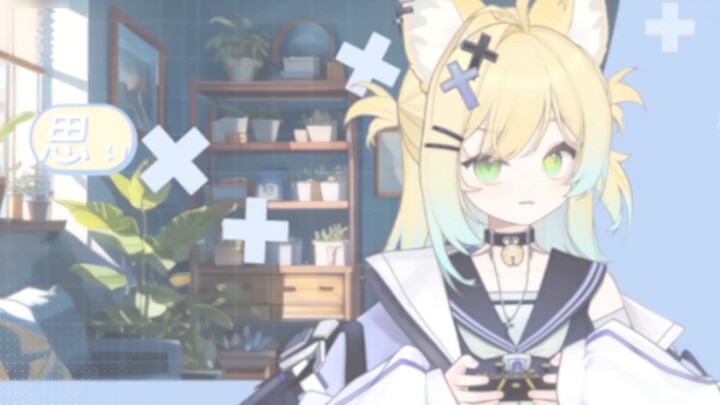 [Live2D model display] Have a glass of lemon sea salt Sissen cat soda!