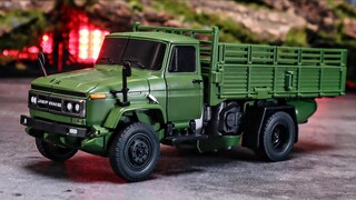 60年代经典卡车！力将CA141解放变形玩具 分享