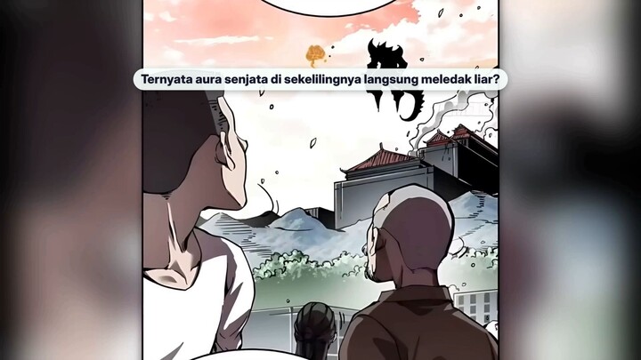 Ternyata aura senjata di sekelilingnya langsung meledak liar?