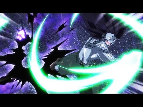 Fairy Tail Gajeel vs Blood Man Full Fight .