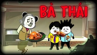 gấu kinh dị review : bà thái | phim hoạt hình gấu hài hước kinh dị