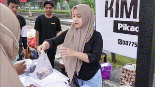 PEDAGANGNYA CANTIK MURAH SENYUM KIMBAB VIRAL ALUN ALUN KOTA NGAWI