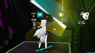 【明日方舟 x Beat Saber】你见过用双头剑的拉普兰德吗？