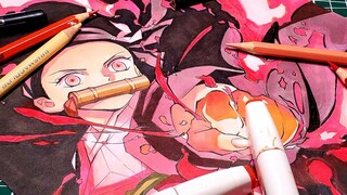 [Painting]Great power of Kamado Nezuko|<Demon Slayer>
