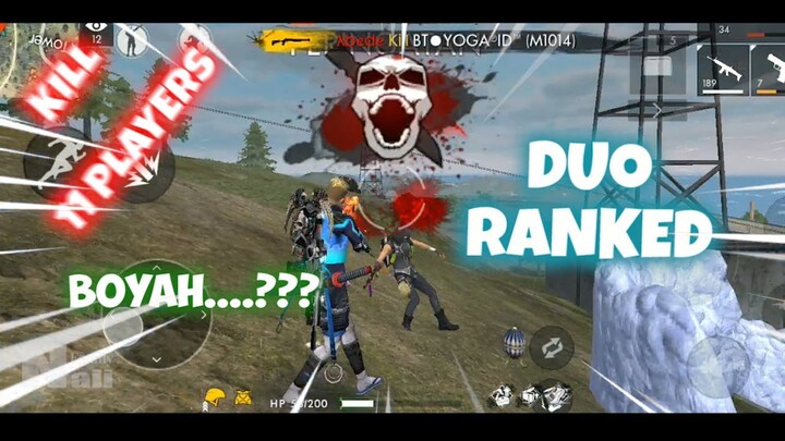 MOMENT NGESELIN FREE FIRE | DITINGGAL SOLO 11 KILL MATI KONYOL