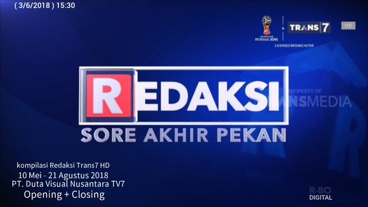 ARSIP REDAKSI TRANS7 HD ( 2018 ) • KOMPILASI OP + CL