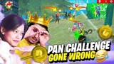 Pan Challenge Gone Wrong😡 BY Dynamic Couple In Free Fire😢|| Best Couple ❤️