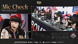 KALAHKAN SESAMA PENDATANG BARU | MIC CHECK & VLOG MPLI 2023