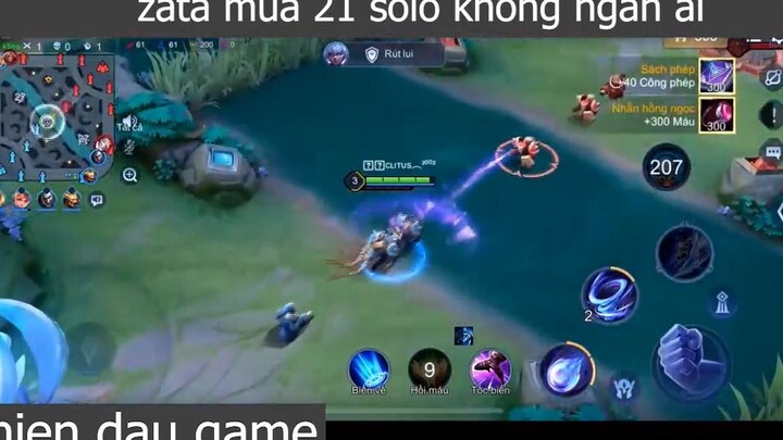 zata mùa 21 solo không ngán ai p2 #chiendaugame