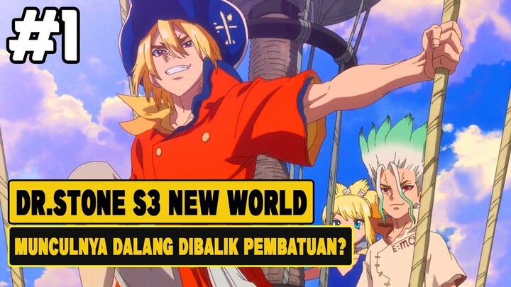 MUNCULNYA DALANG DIBALIK PEMBATUAN - Seluruh Cerita Dr.Stone S3 New World