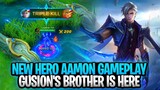 New Assasin/Mage Hero Aamon Gameplay | Mobile Legends: Bang Bang