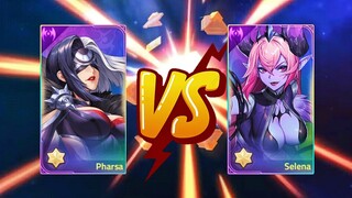 Pharsa vs Selena - Who's better? 🤔 | Mobile Legends: Adventure