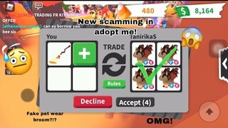 HOW DO PEOPLE FALL FOR THIS NEW SCAM?!? (ROBLOX) adopt me