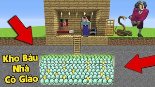 BÉ NOOB PHÁT HIỆN KHO BÁU KHỔNG LỒ Ở DƯỚI NHÀ CÔ GIÁO ĐI LỪA ĐẢO HỌC SINH LẤY TIỀN ?😱