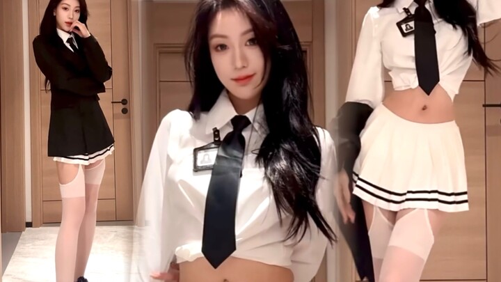 Purely seductive beauty! Korean preppy style!