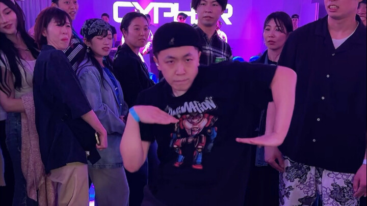 Vòng loại siêu khó của giải đấu nhảy đường phố ở Tokyo bùng nổ đến mức cháy sân! 【Figo】