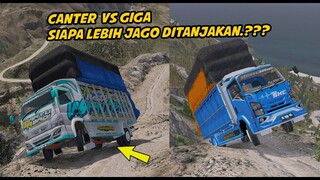 TRUK CANTER VS GIGA,, ADU KETANGGUHAN DI TANJAKAN TERTINGGI