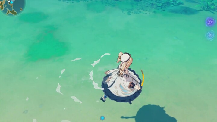 [ เก็นชินโอมแพกต์] พระเจ้า : ฉันเป็นเต่าตัวนี้คนเดียวไม่ได้! !