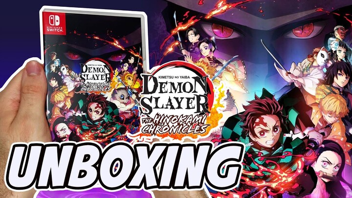 Demon Slayer: Kimetsu no Yaiba – The Hinokami Chronicles (Nintendo Switch) Unboxing
