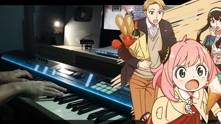 Bản cover piano "SPY×FAMILY SPY×FAMILY" ED "Comedy" / Gen Hoshino