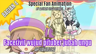 facerivil wujud Muka pituber jubah ungu