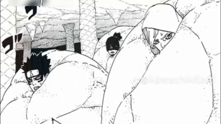 Thông tin hình ảnh đầy đủ Boruto 95: Nổ, tay Kaord bị gãy, Xinxi biến thành cây để bảo vệ Gaara!
