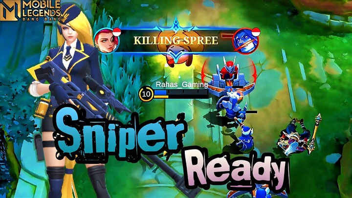 LESLEY PAWANG SNIPER !! LAWAN TIDAK ADA TEMPAT BERSEMBUNYI 😱😱