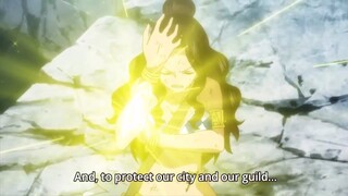 Fairy Tail Cana's Fairy glitter V.S Wizard King August Of Spriggan 12 .
