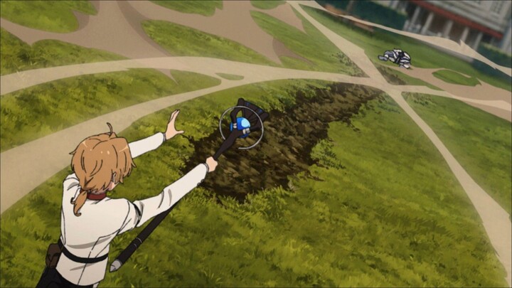 Mushoku Tensei: Jobless Reincarnation Season 2 Episode 9.. PertemuanNanahoshi dan Rudeus Kembali