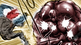 一拳超人169话，肌肉版周伯通？饿狼用左右互搏术击溃黑光