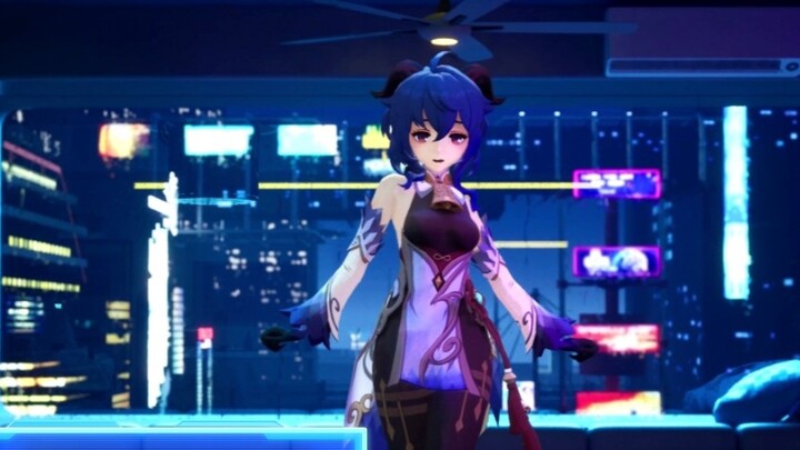 【UE5/MMD】Cyber Sweet Rain- Menginap Malam Ini
